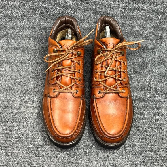 Rockport XCS Boots Men's Size 10 Light Brown Leather Waterproof Gore-Tex Hiking - Picture 3 of 14